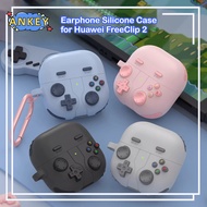 Case for Huawei FreeClip 2 Earphone Protective Cover Game Console Appearance Anti-fall Soft Silicone