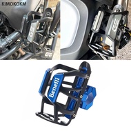 Motorcycle Water Cup Holder Mount Accessories Aluminum Universal For Benelli Leoncino 500 TRK502X TN