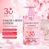 AngelaBaby DW Sakura Body Sun Protect Brightening Moisturizer Cherry Blossom Lotion