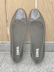 Edwin flat Flats   shoe shoes black colour flat shoes 平底鞋  Size : 39 100%new 100% new no box