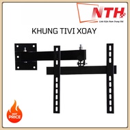 24 inch to 63 inch rotating TV mount, wall mounted TV shelf frame