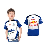 Children's T-shirt Jersey F1 VISA CASH APP RED BULL 2026 Racing Formula 1 Custom Printing