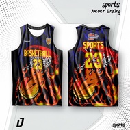 Sports and Casual Vest Top Digital Printed Basketball Vest Breathable Quick-Drying Sleeveless T-Shir