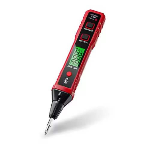 R2897 Test Pen Professional Electrician 3-500V Voltage Tester Intelligent Sound Light Alarm Pen Digi