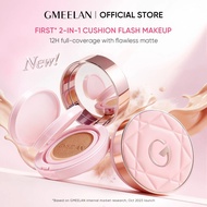 【HOT】GMEELAN High Cover BHA Repair Cushion Foundation Setting powder 2-IN-1 Matte Longlasting Full C
