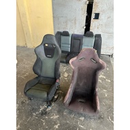 Honda Accord CL7 Euro R JDM Recaro Bucket Seat (CL7 / CL9) Green / Semi-Bucket Seat Used Japan 🇯🇵
