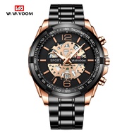 TRILLION ID Jam Tangan Pria JP-20 BIGBOSS Original Analog Sporty Full Stainless Tahan Air Fitur Kale