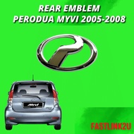 Fastlink Perodua Myvi 2005-2007 Rear Emblem Logo Viva Lama Viva Elite Front Rear Emblem Logo