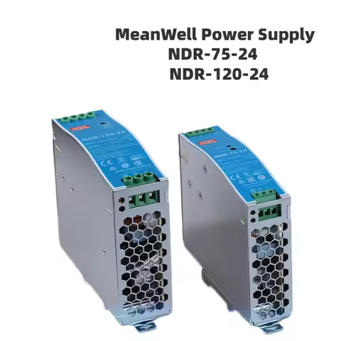 MeanWell NDR-75-24 NDR-120-24 120W 75W 24V 3.2A 5A SMPS Switching LED PLC Power Supply Transformer I