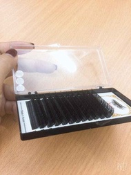 Thanh lý Combo 05 khay mi độ dày 0.07 12 line đủ độ cong C CC D size 8 9 12 13 14mm