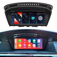 MKQS 8.8" Inch Android 14 Screen Auto Wireless Carplay for Bmw 5 3 Series E60 E61 E63 E90 E91 E92 E9