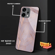 Oppo Reno 14 5G 2025 Glass Case hp For Oppo Reno 14 5G 2025 Casing hp For Oppo Reno 14 5G 2025 Softc