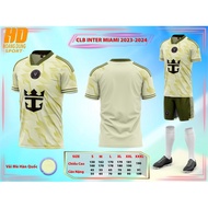 M011 - Cream Yellow INTER MIAMI Football Club Sportswear