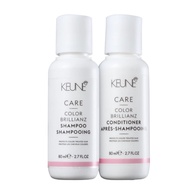 KEUNE CARE COLOR BRILLIANZ SHAMPOO + CONDITIONER ..TRAVEL SIZE ..80ml