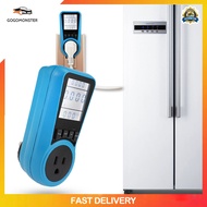 เครื่องวัดพลังงาน รองรับ 220V 10A 2200W ในไทย มีไฟ Backlight เปิดปิดได้ คำนวณค่าไฟได้ Power Meter En