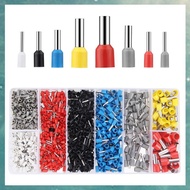 [uhktyltui.vn] Insulated End Set Wire Connector Kit 1200PCS Assortment Ferrule Wire Connector Kit In