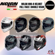 NOLAN HELMET (N80-8) FULLFACE CLASSIC/STARSCREAM N-COM | DOUBLE VISOR