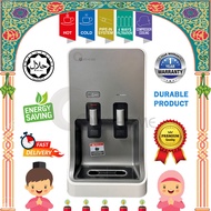 Long Lasting / 2 Temperature Water Dispenser / Table Top/ Hot Selling Model / Included 1 Set Korea Halal Filter / Water Purifier / Midea