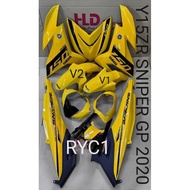COVERSET HLD YAMAHA Y15 V1 V2 SNIPER KUNING 2020