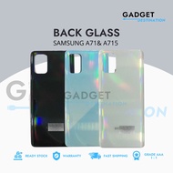 GADGET DESTINATION [ READY STOCK ] SAMSUNG A71 & A715 BATTERY COVER, BACK GLASS HOUSING