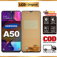 LCD SAMSUNG A50 Original Full set COD hp Touchscreen Asli Ori Super