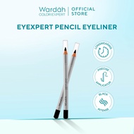 Wardah EyeXpert Pencil Eyeliner - Waterproof, Intense Black Color, Smooth Texture, Easy-to-Use Appli