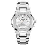 Ready Stock New Style Men's Watch Men's HOURSLY Quartz Watch Luminous Ultra-Thin Fashion Men's Watch