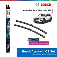 Bosch Aerotwin OE Wiper Pair Set for Mercedes Benz GLA 180/ GLA 200 + Free Windshield Microfiber Clo