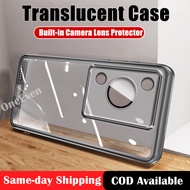 For Huawei Nova Y72S GFY-LX1 Slim Fit Built-in Camera Lens Protector Transparent Flexible Soft Silic