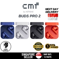 (SG) CMF by Nothing Buds Pro 2 True Wireless Earbuds with Hybrid Active Noise Cancellation (ANC)