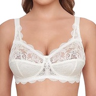 Bra without underwire made of elastic lace "Latina" I non-wired bra with feminine look thanks to ful