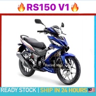 [ 100% ORIGINAL ] Honda RS150 Cover Set V1 Night Fall Blue Original WHITE BLACK RS150R BODY COVER SET BODYSET COVERSET