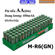 Hộp 40 viên / 60 viên pin Megareel AA AAA (R6R03)pin carbonpin thanpin MegareelPin SealPower(R6PR03P