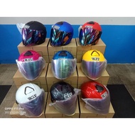 HELMET ACES (R1) WITH VISOR CLEAR/RAINBOW