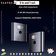 CLEVER HDMI Splitter, Bidirectional High-definition HDMI Switch, Professional 4K@120HZ 8k@60HZ Two-I