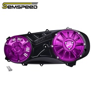 ฝาครอบข้อเหวี่ยงมอเตอร์ไซด์ CNC รถจักรยานยนต์ SEMSPEED การป้องกันการตกแต่งเพื่อป้องกันสำหรับฮอนด้า A