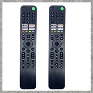 (DGHV) 2X New RMF-TX520P Voice Remote Control 4K Smart TV -43X85J -55X80J XR-55A80J XR-65A80J XR-50X