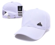 หมวกเบสบอล  Original 2023 High Quality adidasหมวกhat adidasหมวก——Cap Metal Logo Adjustable Sunhat Plain Sports Mesh Visor Cap Tennis Golf Beach Hat Multicolor Sun Visors For Women And Men Adjustable cap
