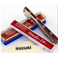 Kèn Harmonica Suzuki STUDY24 24 Lỗ I Hàng Chính Hãng