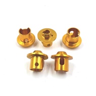 Shanbao 6WD aluminum alloy yellow car parts short fuel filter lampshade/spotlight, suitable for 1/2-