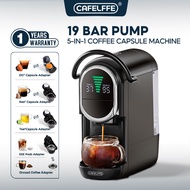 Cafelffe 19 Bar Espresso Machine 4 In 1 Coffee Maker For Nespresso/Dolce Gusto Capsules/Coffee Powde