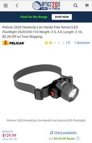 潛水電筒/ 潛水頭燈 LED headlights + Halogen Lamp