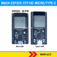 ESP32 ESP32S CP2102 NodeMCU LuaNode32 Wifi Transceiver Module