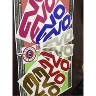 Evo helmets side stickers GSX 3000 V2