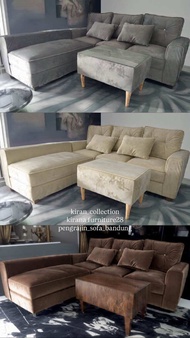 sofa sudut L putus modern minimalis - kursi tamu minimalis