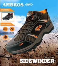 Ambros Men's Sidewinder Hiking Trekking Shoes - Brown/Orange