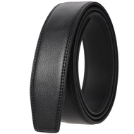 Belt Strap For Men 3.4CM Mens Cow Leather Belt Strap Male Jeans Pants Waistband Automatic Buckle Bel