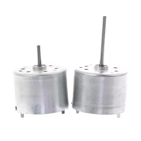 Low Drain DC Motor RF-310T 3-6V 4000-7100rpm, Ideal for DIY CD Player & Robot Applications