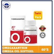 OMEGAXANTHIN OMEGA 3 FISH OIL PLUS AXTAXANTHIN SOFTGEL (2 X 60'S) READY STOCKS