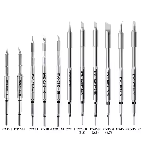 Soldering Iron Tips C210 C245 C115 Lead Free Heating Core Compatible JBC Sugon Aifen Aixun soldering